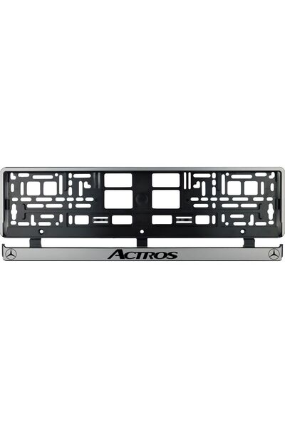 OEM Set 2 bucati, suport numar inmatriculare, Mercedes Actros I