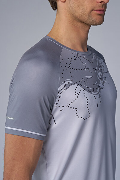 bilcee Чоловіча сіра тренувальна футболка 4579