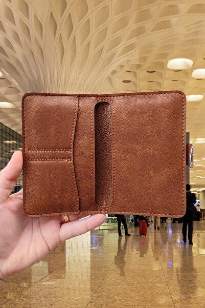 Vardo Esther Design Wallet with Business Card Holder & Passport & License Case Unisex