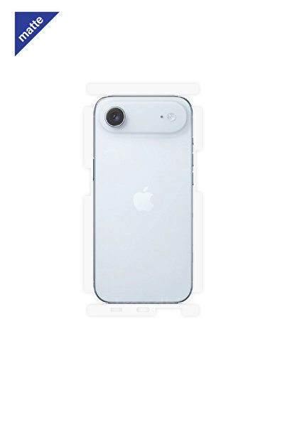 Wrapsol iPhone 17 Air Mat Arka ve Yan Koruyucu Kaplama Poliüretan Film