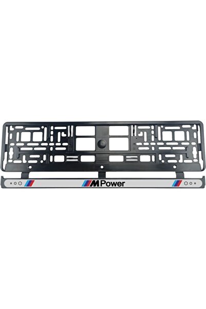 OEM Set 2 bucati, suport numar inmatriculare BMW MPower