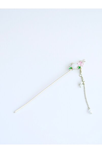 MAHLA Pure Beauty Icon White Rabbit Hairpin, Korean Style Hair Clip