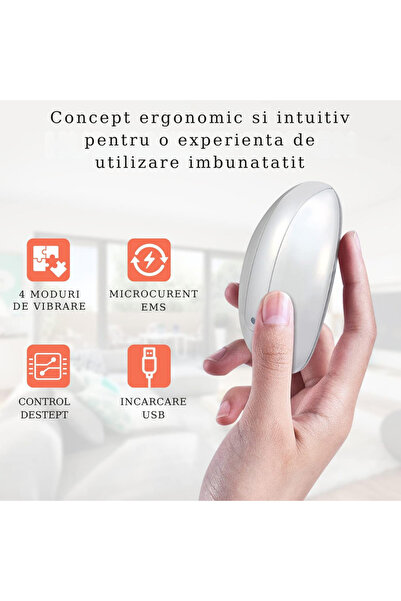 ILA PRODUCT Aparat remodelare si masaj sani, EMS, lumina rosie, stimulare lactatie, roz
