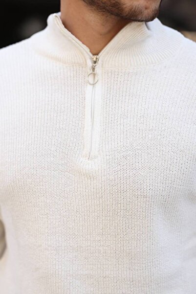 LiewenKlader Men's Winter Zippered Collar Knitwear