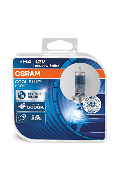 OEM Bec cu halogen, Osram, H4, 12 V, P43t, 5000K, 100/90W