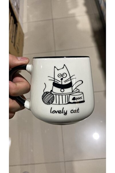 PerottiHome Cats New Bone 430 ml Porcelain Mug