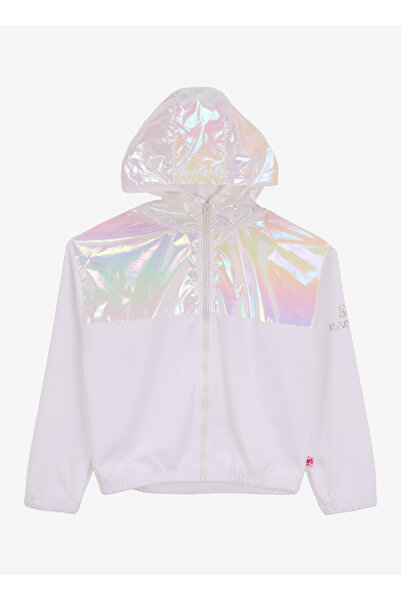 Barbie Baskılı Kız Çocuk Beyaz Sweatshırt BRB5SG-SWT6414