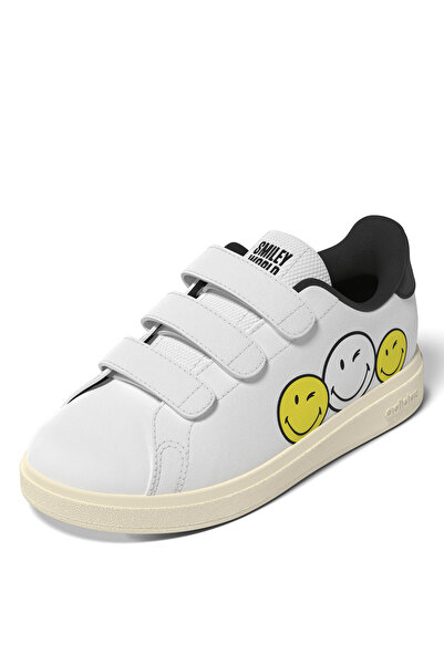 adidas ADVANTAGE SMILEY CF FTWHT/BYELLO/CBLACK