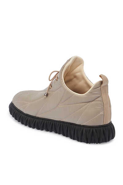 Tergan Bej Tekstil Kadın Casual Ayakkabı - K23S1AY66919-H0X