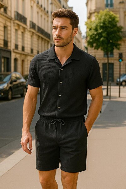 MFZ Giyim Alt-Top Suit with Honeycomb Shorts-11