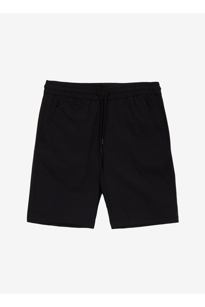Jeep Siyah Erkek Basic Düz Şort J5SM-SHT7247