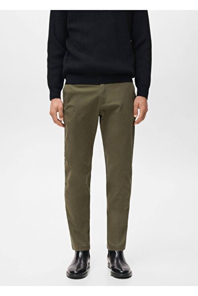 MANGO Man Prato Chino tapered cropped pantolon