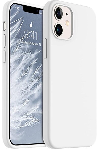 HyperAge iPhone 12 / 12 Pro Kılıf İçi Kadife Darbeye Dayanıklı Yumuşak Siliko...