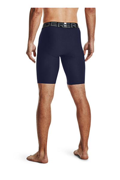 Under Armour Lacivert Erkek Lastikli Bel Compression Fit Tayt 1361602-410 UA HG Armour Lng Shorts