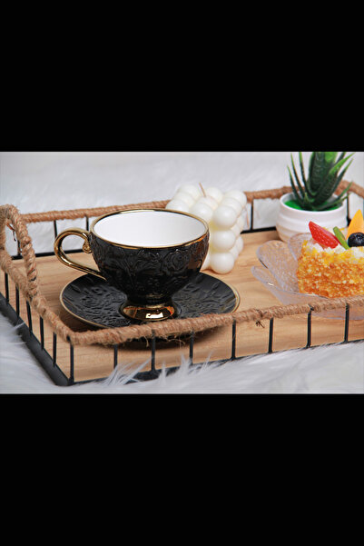 Generic Turkish coffee cup and saucer