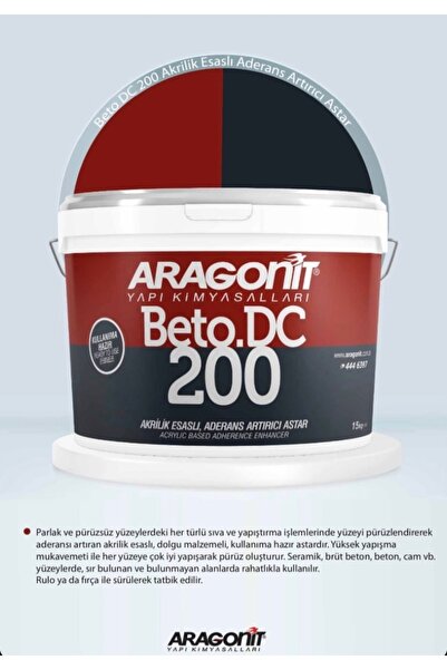 ARAGONİT ADERANS ARTIRICI ASTAR