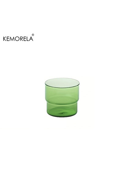 Choice 201-300 مل D KEMORELA 290 مل كوب زجاجي للقهوة على طراز أوريجامي مقاوم للحرارة أدوات شرب عتيقة ناعمة