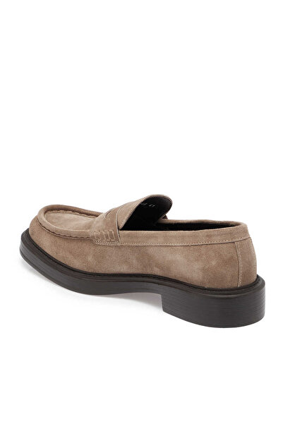 Tergan Vizon Hakiki Deri Erkek Loafer - E24S1AY57041-A02