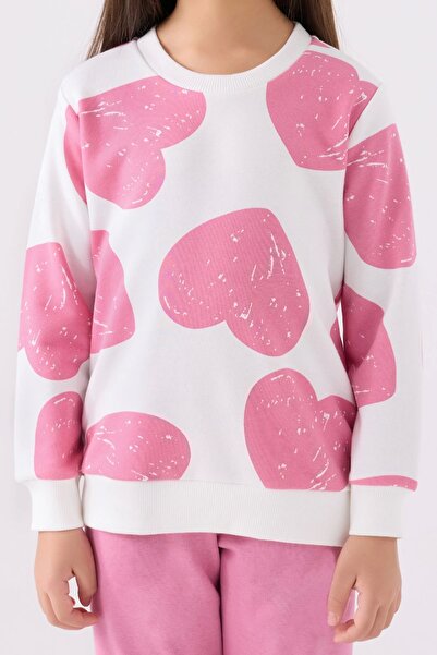 Rolypoly Girl's Pink Tracksuit Set