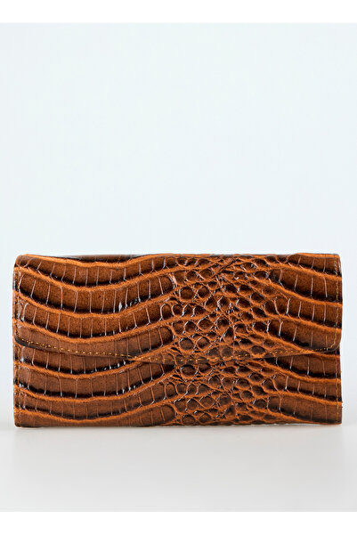 Fabrika Turuncu Kadın 20x10x2 cm Deri Cüzdan Frk 523 Groko