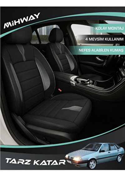 Mihway BETELGEUSE Siyah Serisi Fiat Fiat Tempra Koltuk Kılıfı TAM SET