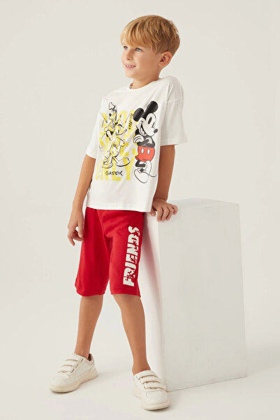 Mickey Mouse ΣΕΤ ΚΑΠΡΙ ΓΙΑ ΑΓΟΡΙ - ΚΡΕΜ