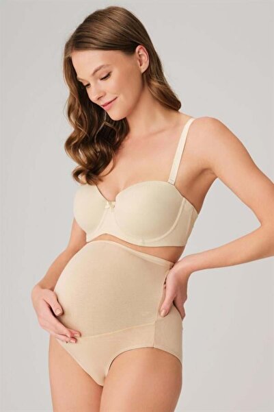 Motto10 butik Motto10Boutique Cotton and Modal Fabric High Waist Skin Maternity Panties