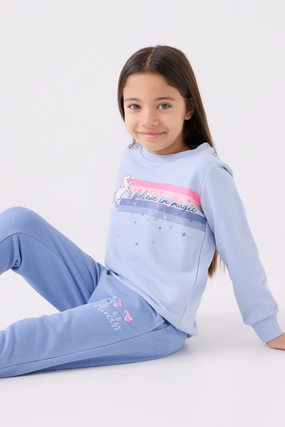 Rolypoly Σετ φόρμας για κορίτσι σε λευκό χρώμα