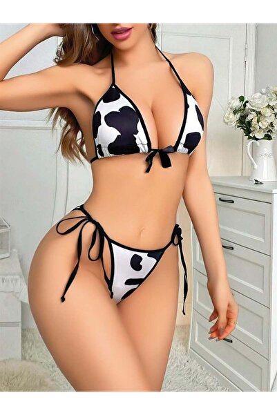 CHI'LA Collection Σετ εσώρουχα Dalmatian Fancy Bra