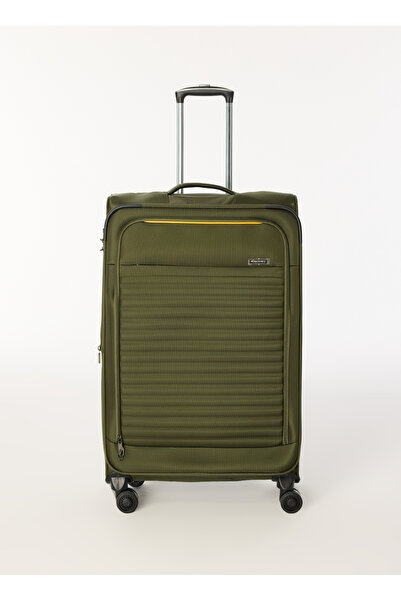 Discovery Expedition Haki Çekçekli Kumaş Valiz DSC-630 B.BOY