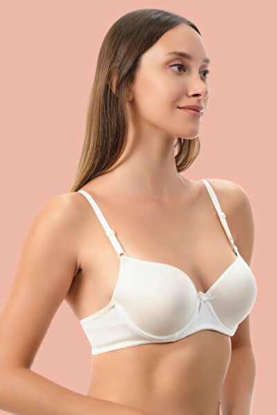 CHI'LA Collection White Non-Padded Micro Single Bra