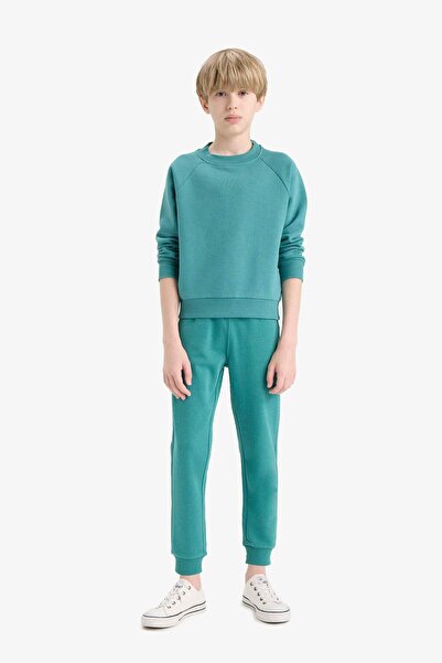 DeFacto Erkek Çocuk Beli Lastikli Okul Jogger Eşofman Altı K8852A625AU
