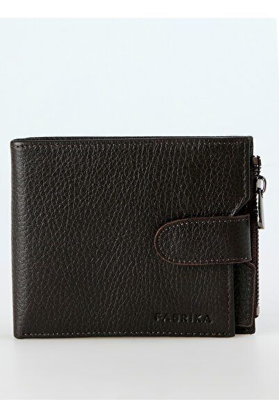 Fabrika Kahve Erkek Deri Cüzdan Frk 323 Flt