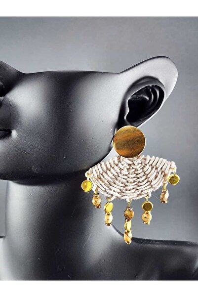 birtarz Special Design Jasper Natural Stone Earrings