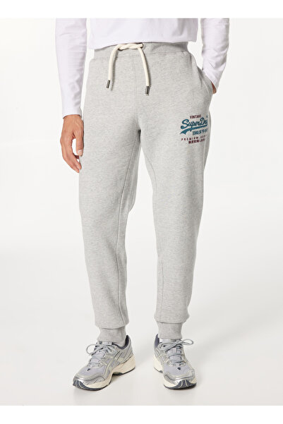 SUPERDRY Normal Gri Erkek Eşofman Altı M7011139AZUC_DUO VL GRAPHIC SLIM JO