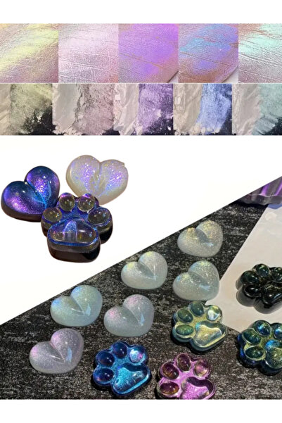 Sirius Hobi Aurora Interference Pigment – Epoksi İçin Mica Powder Toz Boya 3g...