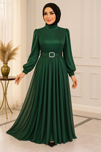 mihratesettür Tesettür Simli Abiye