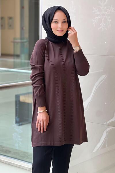 Nuss Raglan Sleeve Tunic with Wick Detail