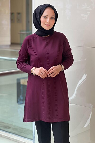 Nuss Raglan Sleeve Tunic with Wick Detail