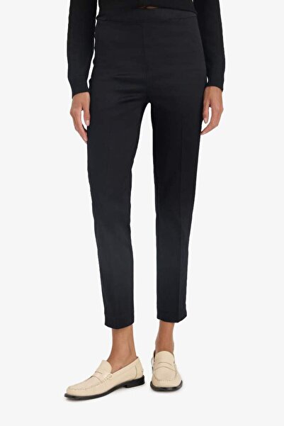 DeFacto Sigaret Saten Kumaş Pantolon Normal Bel Basic Düz Beli Lastikli Düz Paça J8743az25sm