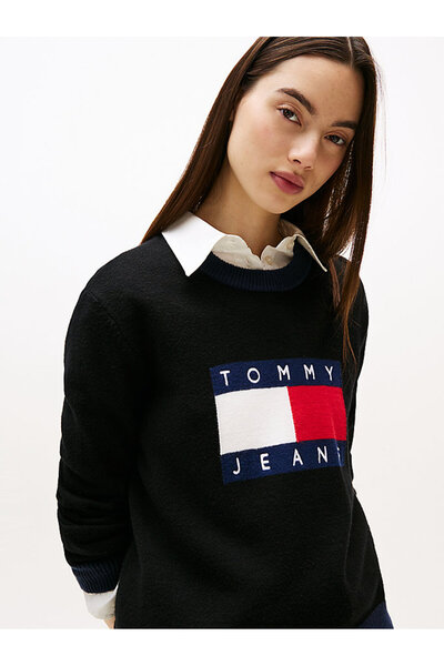 Tommy Hilfiger TJW CLRBLCKFLAG SWEATER EXT
