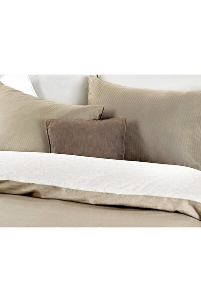 Madame Coco Cher Bedrucktes Einzelbettbezug-Set - Beige