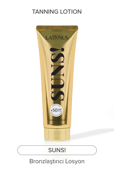 lativnus Suns! Nemlendirici Sıkılaştırıcı Bronzlaştırıcı Losyon SPF 50 - 250 ml