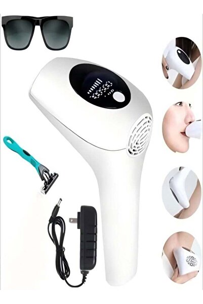 fun zone إزالة الشعر بالليزر، جهاز إزالة الشعر الكهربائي المحمول باليد، 90000...