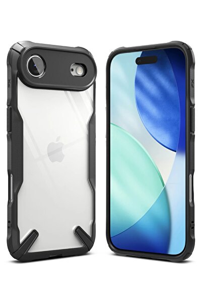 Ringke غطاء فيوجن-إكس لجهاز آيفون 17 إير، أسود