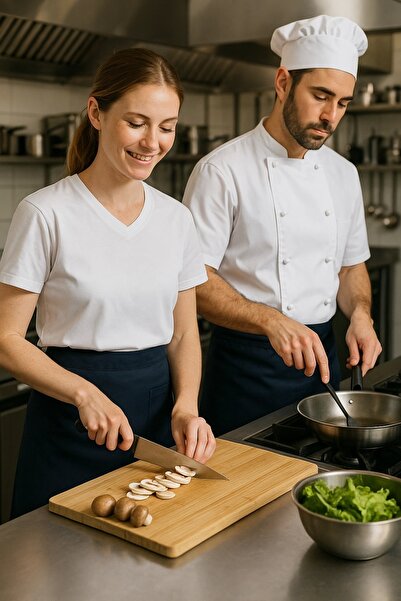 PayBuy Professional Waist Apron Kitchen Staff Olea Waist Apron for