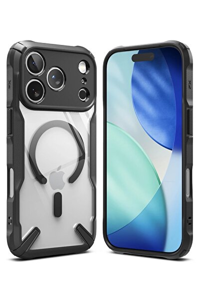 Ringke iPhone 17 Pro Max Case Cover | Fusion X Magnetic Series | Black