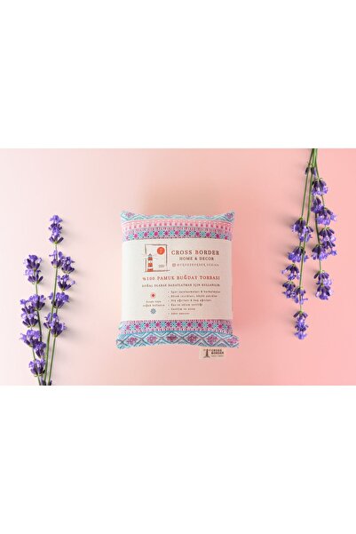 CrossBorder Decor Organic Wheat Lavender Scented Heat Bag - Perfect Solution for Cramps and Back Pain [pink]