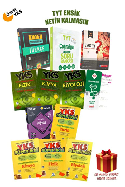 Başat Yayınları TYT Tüm Dersler Net Tamamlamaya Yönelik Konu-Soru-Çıkmış Soru...