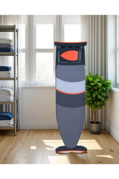 Hagen Ömür Boyu Kırılmaz Ütü Masası Kalın Borulu Premium A Kalite Isıya Dayanıklı %100 Pamuklu 43x125 cm